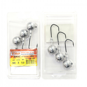 Тула Джиг на крючке VMC №5/0 (40гр)